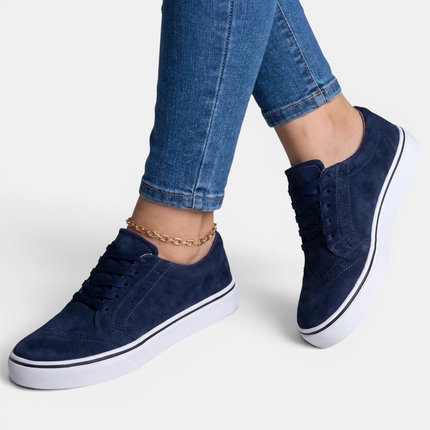 Meshcomfort — Breathable Mesh Sneakers With Comfortable Lace-Up Walking Design Blue