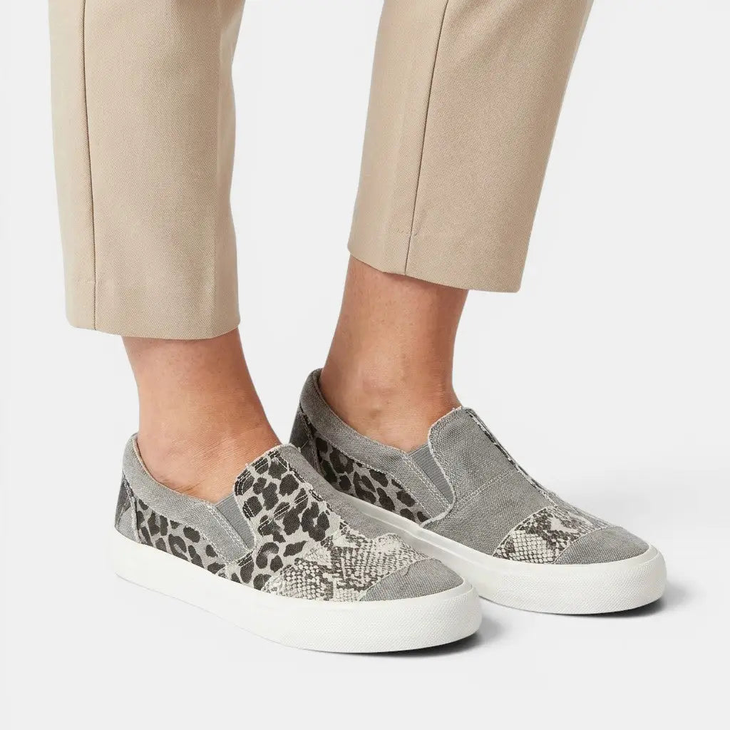 Canvasadaptive — Comfortable Canvas Slip-Ons With Trendy Adaptive Everyday Design Grey