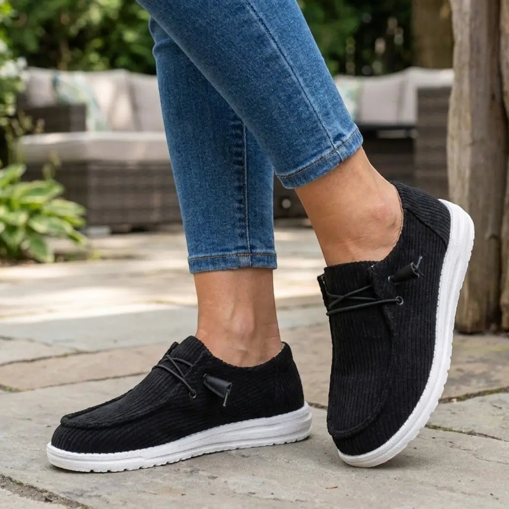 Allseason — Comfortable Fabric Shoes With Chic Slip-On Footwear For All Seasons