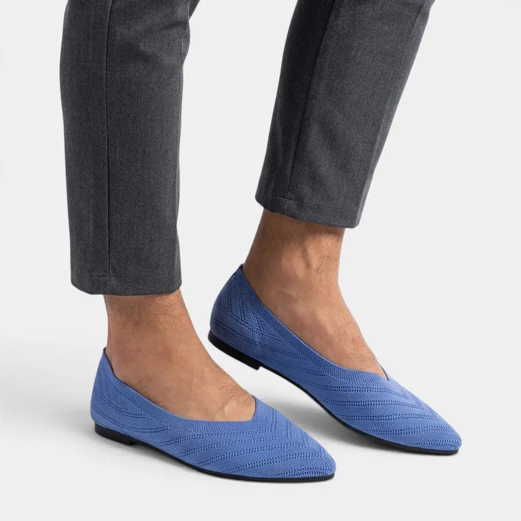 Platformopen — Fabric Blend Platform Sandals With Stylish Open Toe Casual Design Blue
