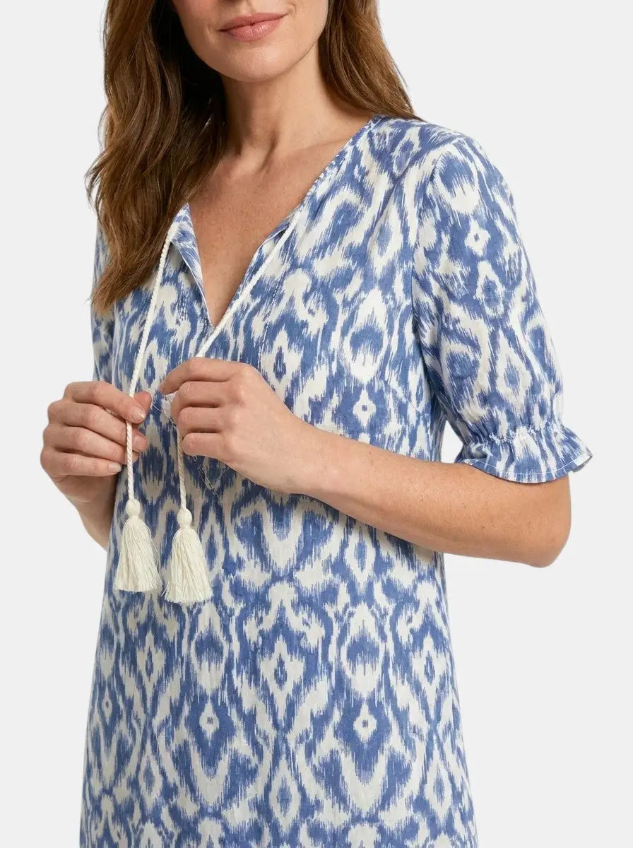 Calandra — Light Airy Fabric Maxi Dress With Flattering Bohemian Summer Design