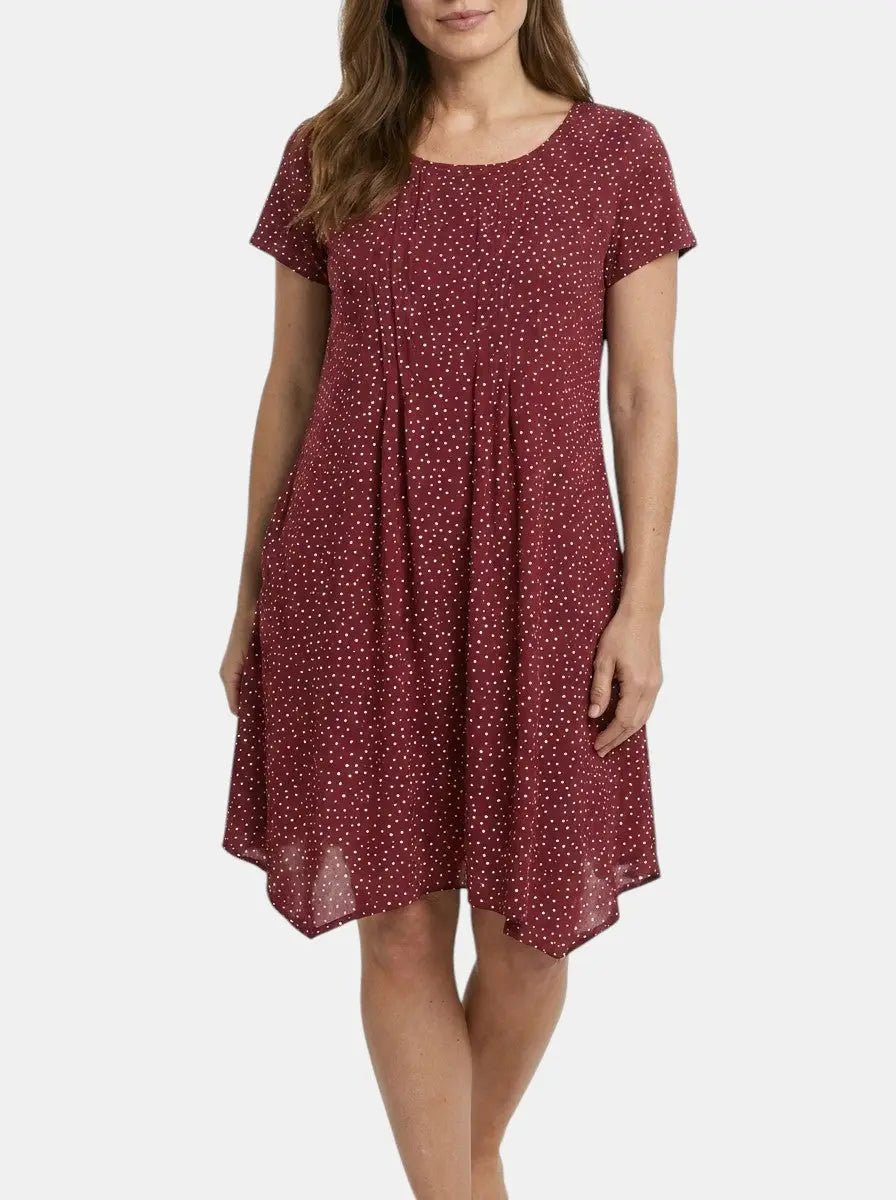 Saoirse — Lightweight Bohemian Maxi Dress For Elegant Flowing Summer Style Red