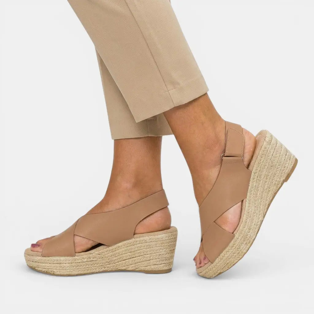Lightsole — Lightweight Orthopedic Sandals With Elegant Cushioned Summer Design Beige