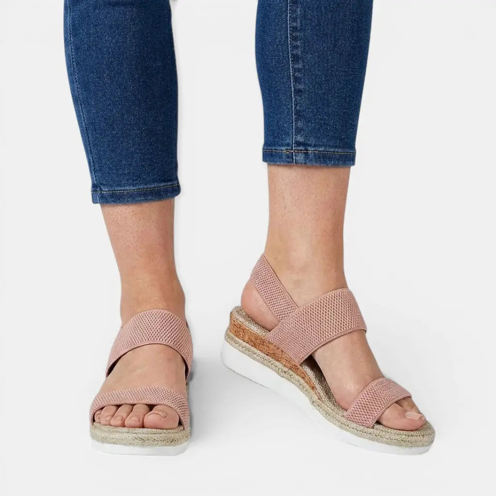 Liftme — Lightweight Platform Sandals With Elegant Cushioned Summer Design Pink