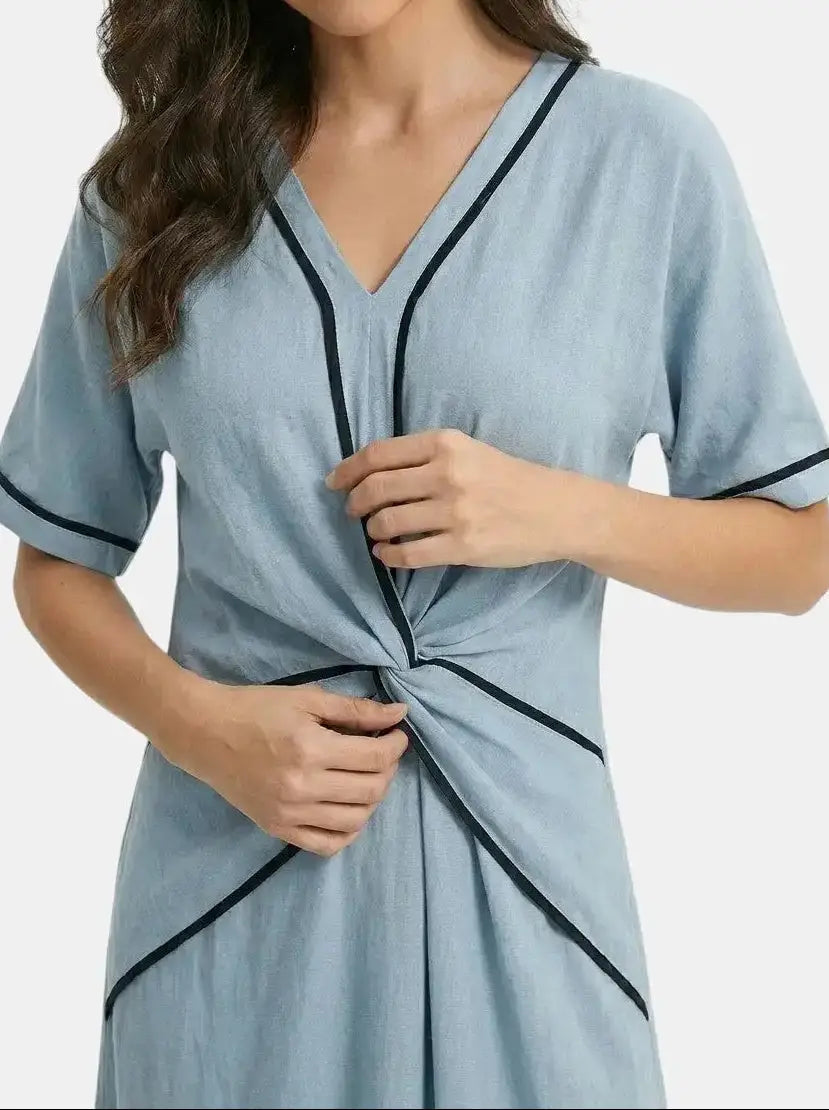Annabelle — Lightweight Striped Maxi Dress With Elegant Summer Style And Comfortable Fit