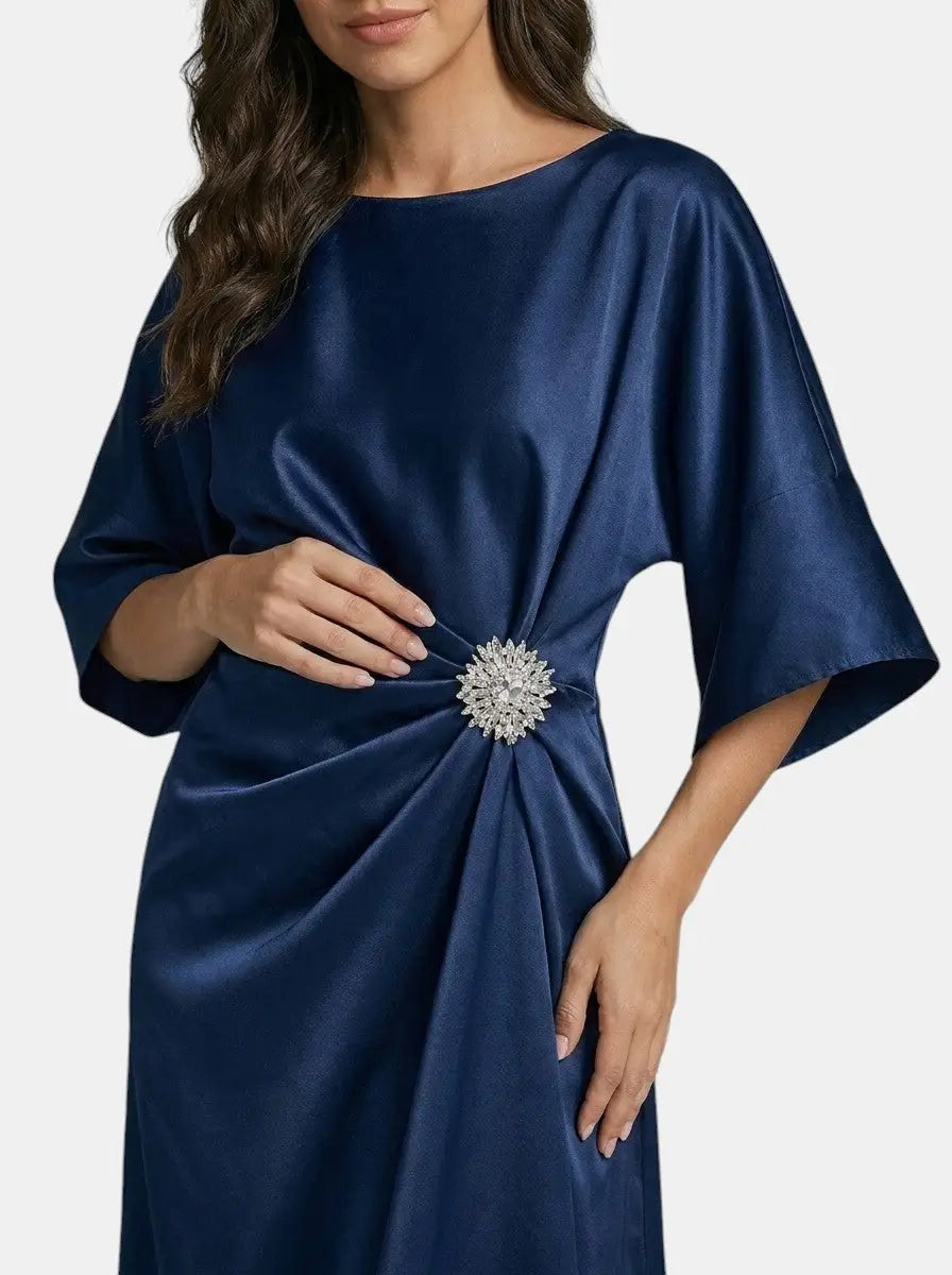 Celestine — Luxurious Shine Maxi Dress With Elegant Long Formal Evening Design