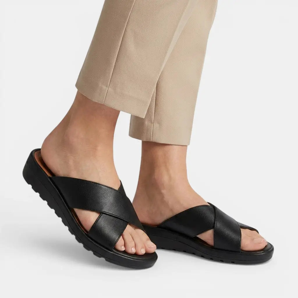 Everyday — Orthopedic Adjustable Sandals With Stylish Comfort For Daily Wear Black